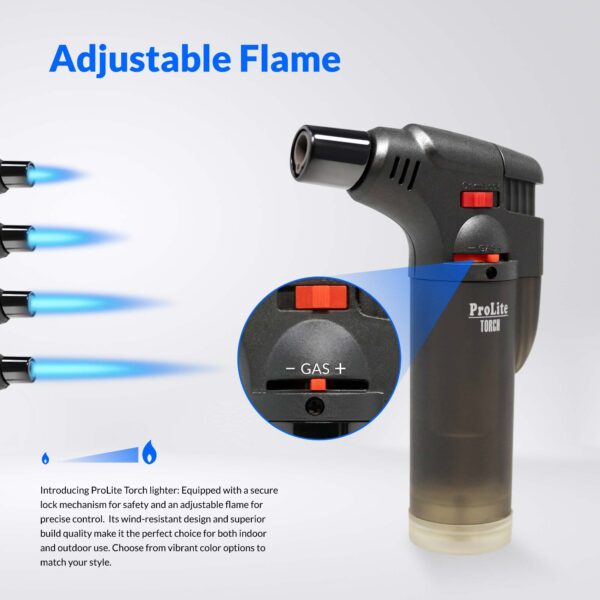 Hawk Torch Lighter Wholesale | Adjustable Flame | 48 Pack (4 boxes) | Pen Design - Image 3