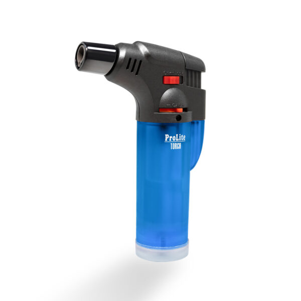 A single Prolite Torch Lighter in frosty blue color