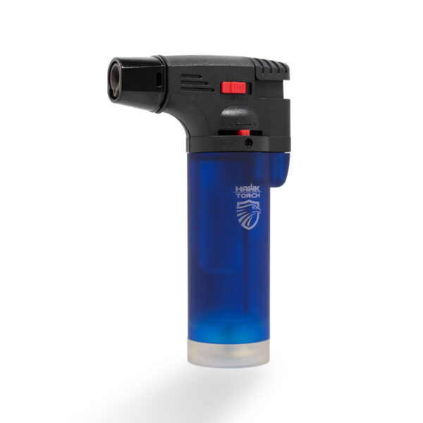 A single Hawk Torch Lighter in blue color