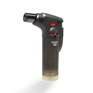 A single Prolite Torch Lighter in frosty black color