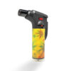 A single Prolite Torch Lighter in yellow leaf design