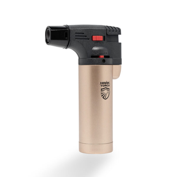 A single Hawk Torch Lighter in metalic bronze color