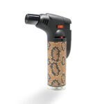 a single butane refillable Prolite Torch Lighter in snake skin design