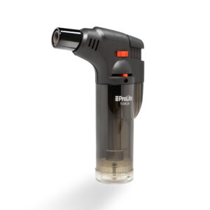 a single Prolite torch lighter in transparent black color